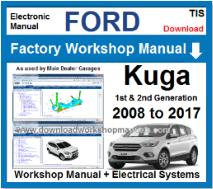 Ford Kuga 2008-2017 Workshop Service Repair Manual